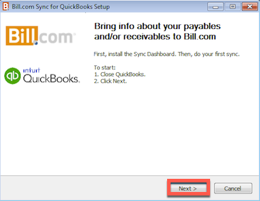 Upgrade the Sync Dashboard for the QuickBooks Desktop integration in ...